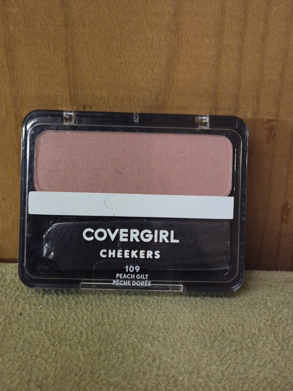 CoverGirl Cheekers Blush 109 Peach Gilt - Soft Peach Pink